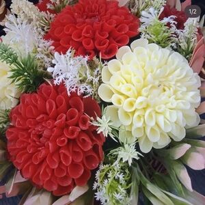 3D Dahlia silicone mold